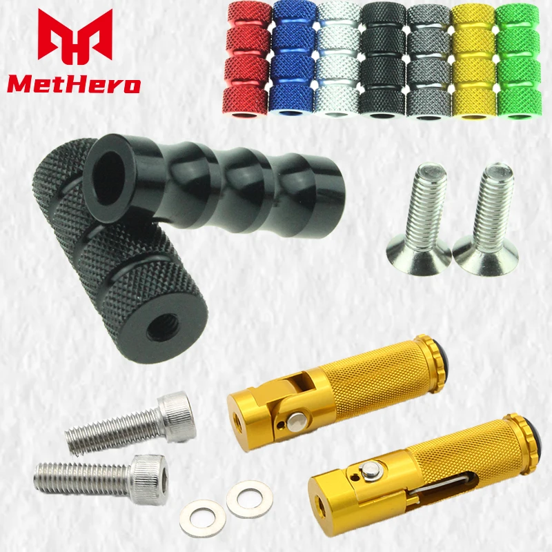 

Motorcycle Universal Foot Pegs Footrest Shift Brake Lever Foot Pedal MOTO Part For Kawasaki Suzuki Yamaha Honda Ducati Aprilia