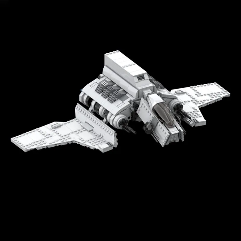NEW 779 PCS MOC Sci-Fi Imperial Attack Shuttle Spacecraft Model Custom Creative Building Blocks Educational Assembly Toy Gifts