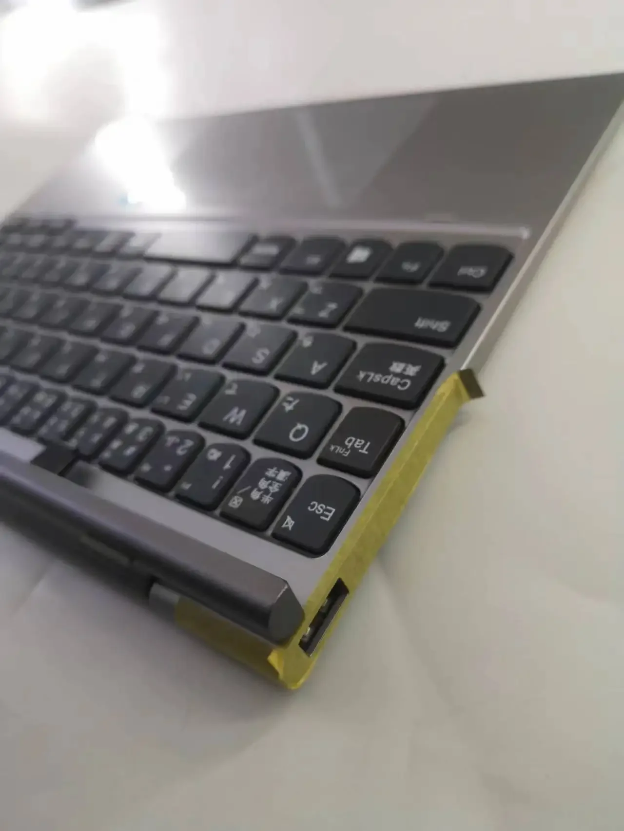 Imagem -02 - Capa Base Superior do Teclado para Tablet Lenovo Prata pc Palmrest em 10.1 D330 D335 D33010igm D335-10igm N4000 N5000 Novo