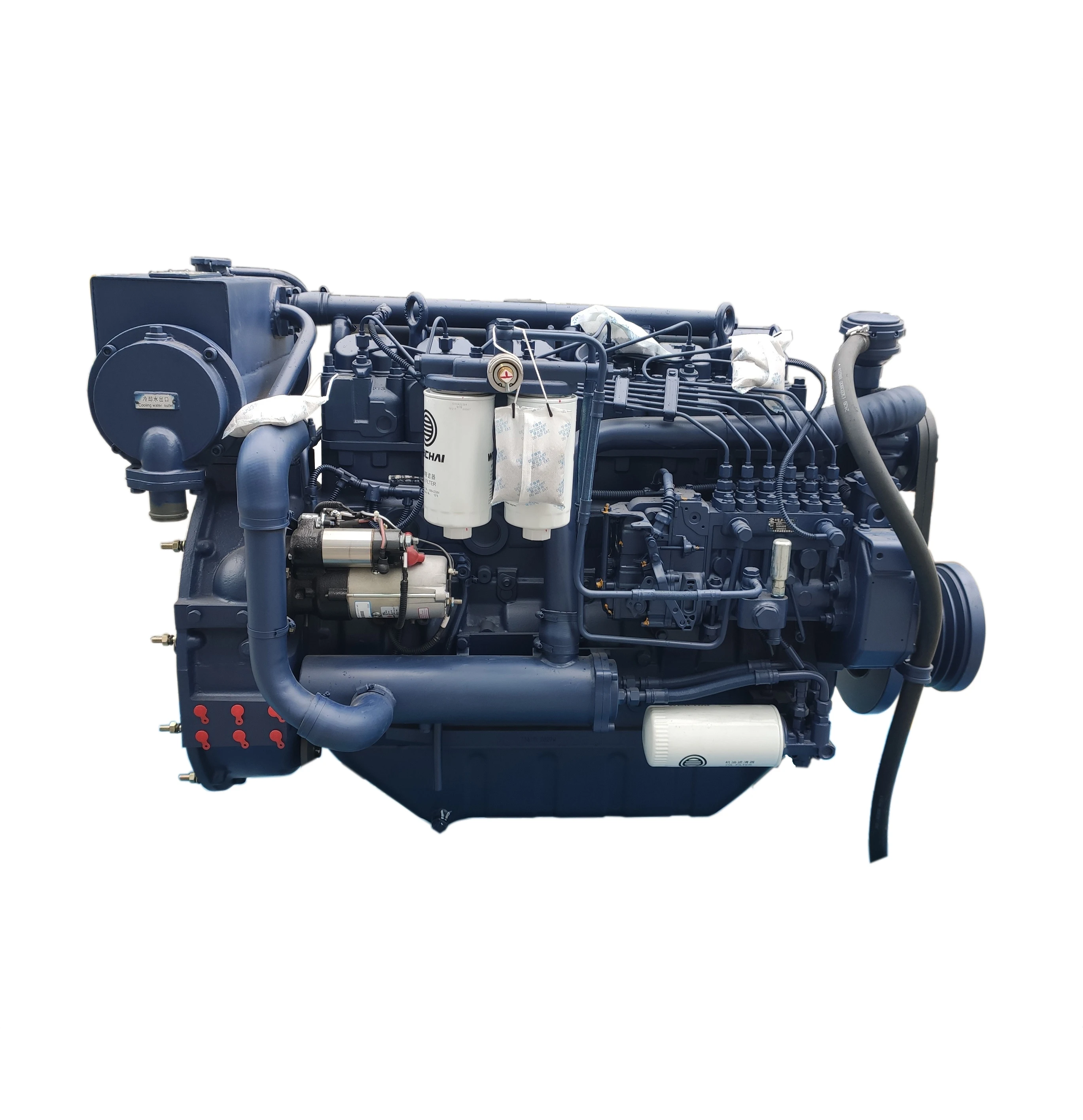 Hot Sale In Line 6 Cylinder 4 Stroke Water Cooled 220HP Marine Diesel Engine WP6C220-23