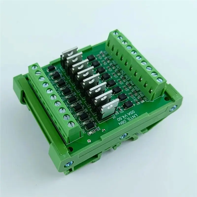 ABVC Industrial PLC Controller 8-Channel Relay Module Signal Drive Output Amplifier Board Industrial Control Functionality