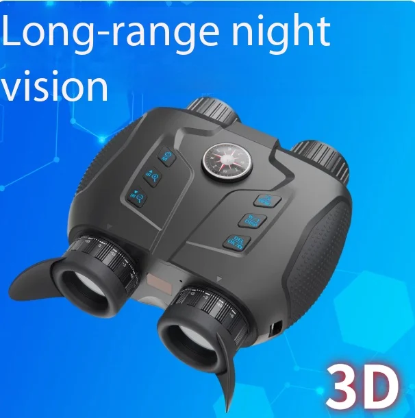 Low Light Full Color Infrared Night Vision Telescope Outdoor Camping Fishing Naked Eye 3D High Definition 4K
