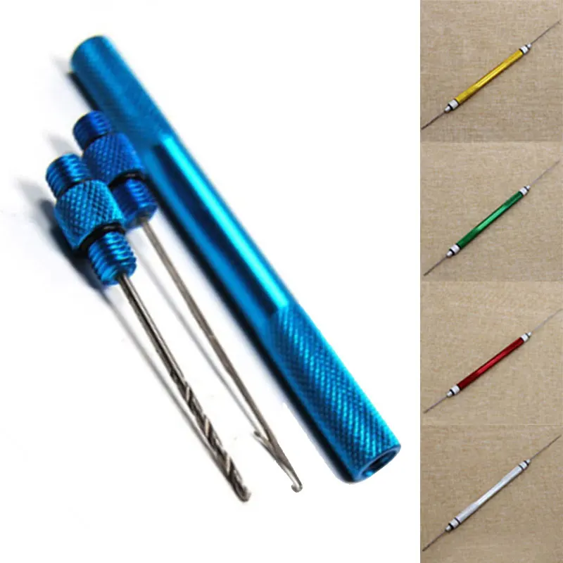 3-in-1 Carp Fishing Rigging Bait Needle Boilies Drill Stringer Pellet Splicing Puller Loading Accessories Kit Fish Tools Set