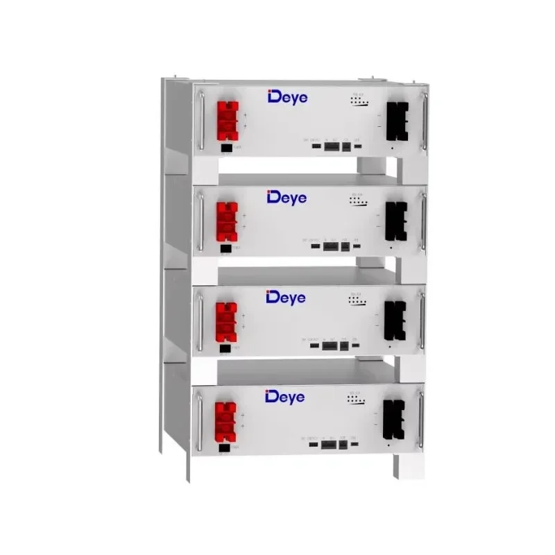 Deye SE-G5.1 Pro Low Voltage 51.2V 100AH Lithium Iron Phosphate (LFP) Battery with BMS Max Capacity of 327kWh 10years Warranty