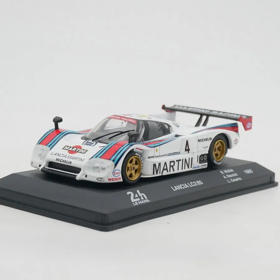 Diecast IXO 1:43 Scale LANCIA 1985 24-hour LE MANS Racing Alloy Car Model