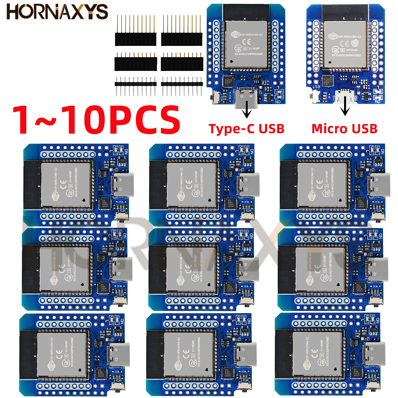 1-10 adet/D1 Mini canlı ESP32 ESP-32 WiFi + Bluetooth şeylerin Internet geliştirme kurulu tabanlı ESP8266 tamamen fonksiyonel TYPE-C