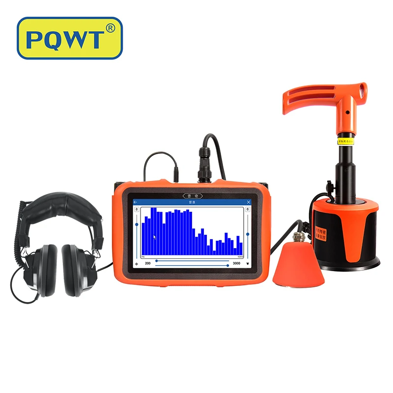 PQWT L Series Plumbing Pipeline Water Leak Detector Acoustic Multi Sensors Leakage Detection Equipment Underground Walls