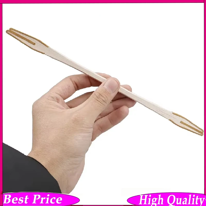 Maple Wood Double Mouth Piano Stop Stick Tuning Tool for Medium And High Pitch Adjustable Piano Maintenance Aid
