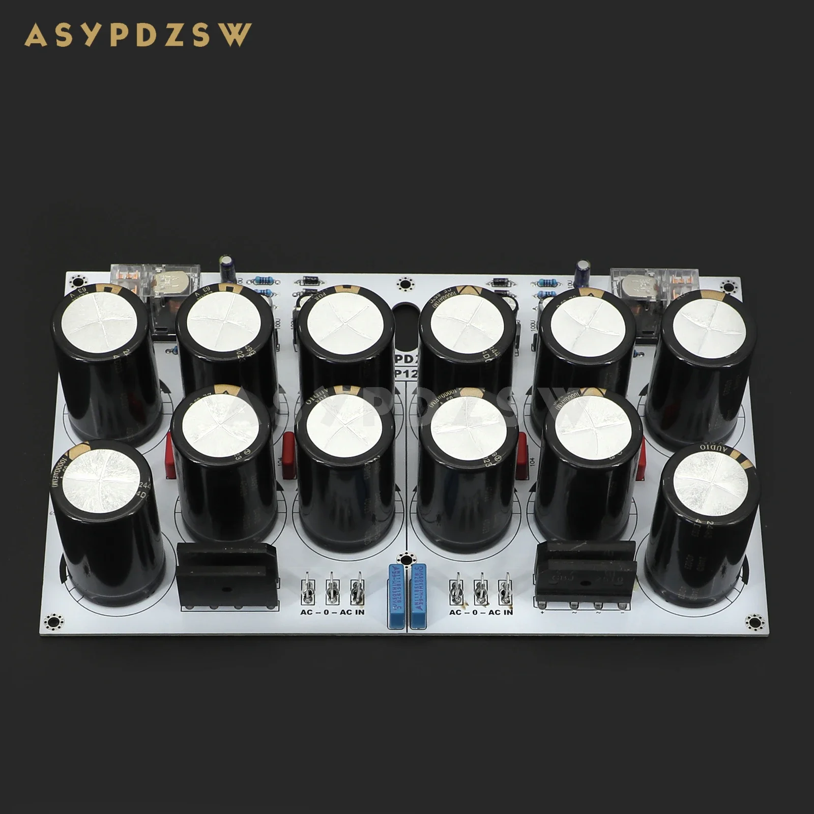 HIFI P12 Gelijkrichter filter voeding DIY Kit/Afgewerkt bord Met UPC1237 Luidsprekerbescherming