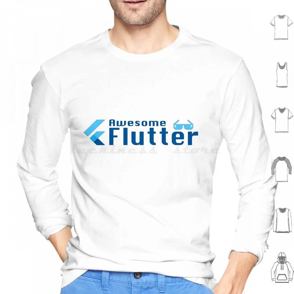 Flutter Dash Hoodie…