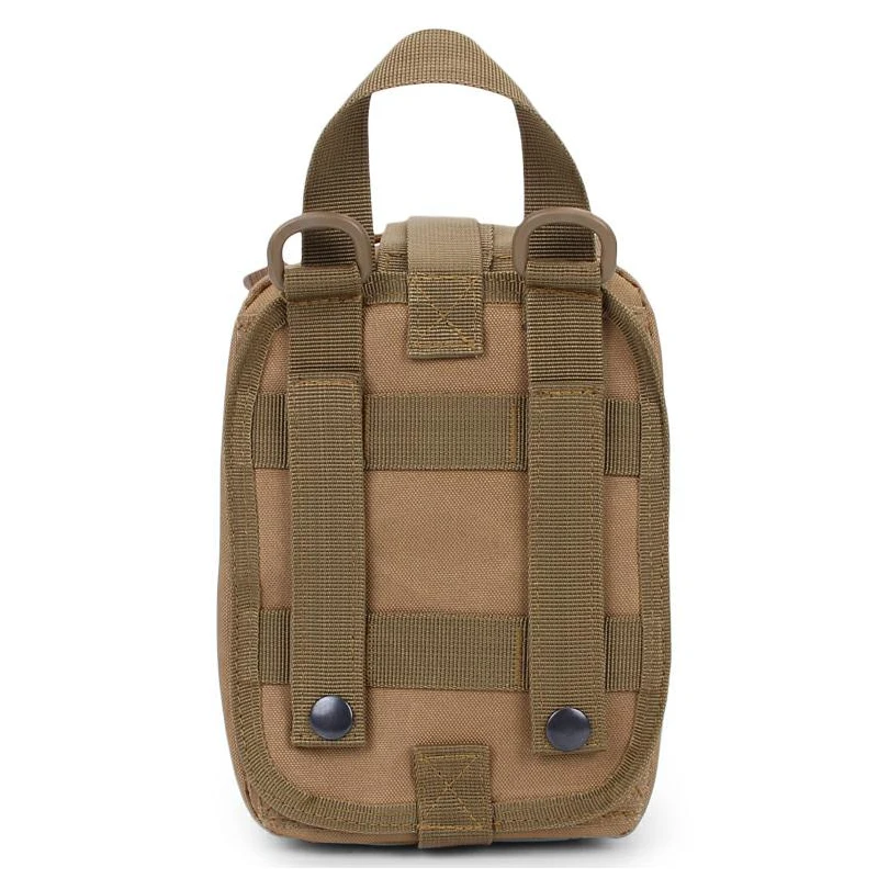 Bolsa Médica EDC MOLLE IFAK, Kit de Primeros Auxilios de Emergencia para Supervivencia al Aire Libre, para Camping, Senderismo, Pesca, Caza, Viajes