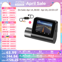70mai A500S Recorder Car DVR Front Cam A500S 1944P Night Vision 70mai Dash Cam Pro Plus Built-in GPS Wifi Support Rear Cam