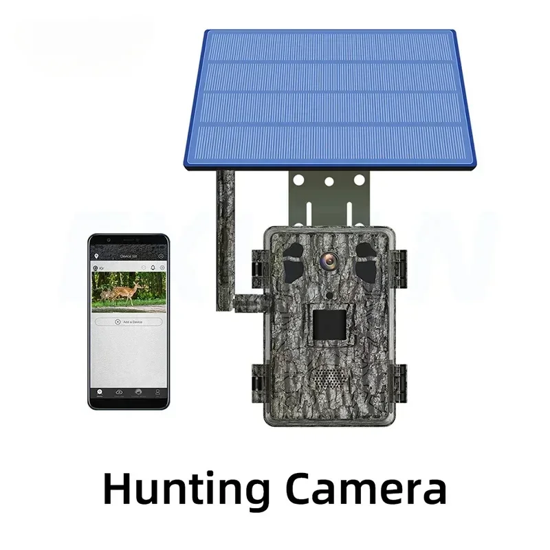 Hunting Camera Mobile Remote Viewing Live Video Stream 4G Hunting Machine Camera Outdoor H2H6 Support Remote Push Solar