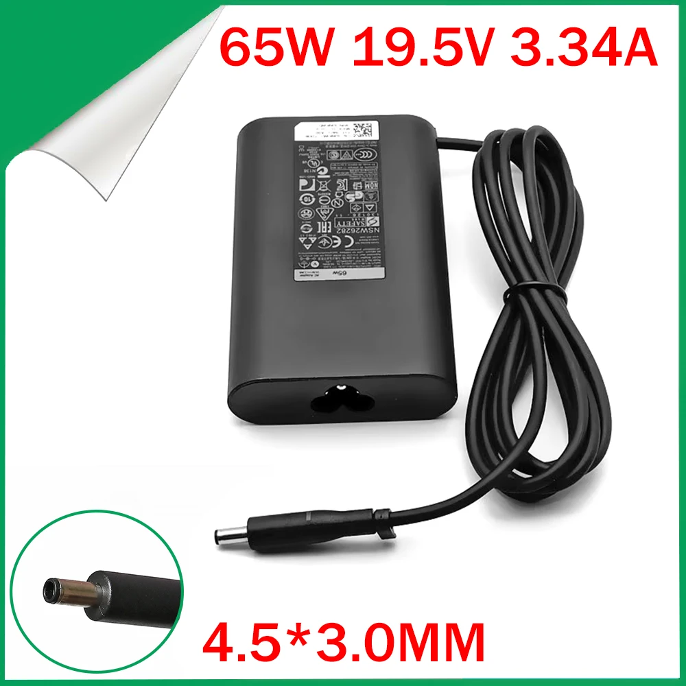19.5V 3.34A 65W laptop charger ac adapter for Dell Vostro 15