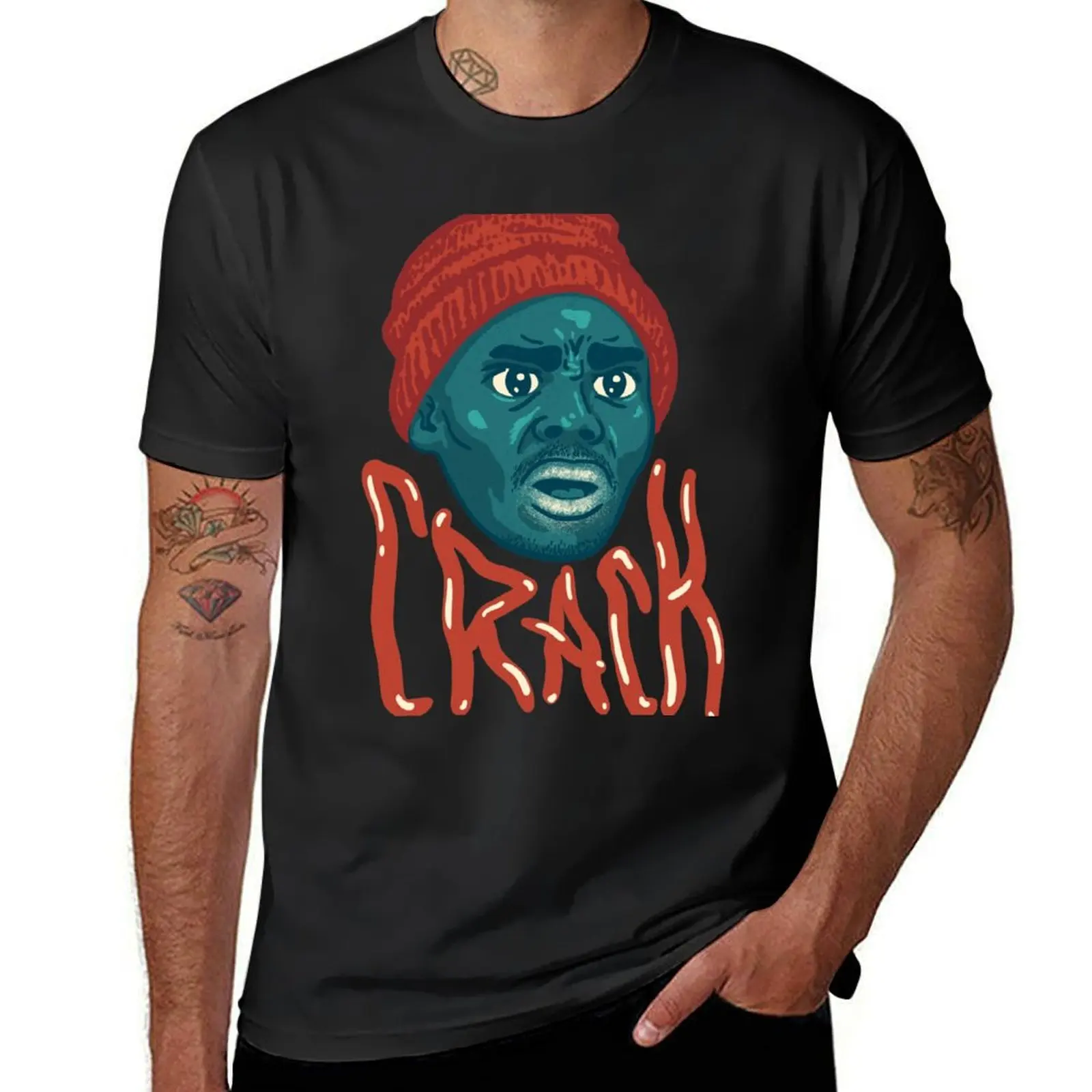 Tyrone Biggums - Crackhead Dave Chappelle Show Crack-a-Head | Black Guy Meme | Original Art T-Shirt