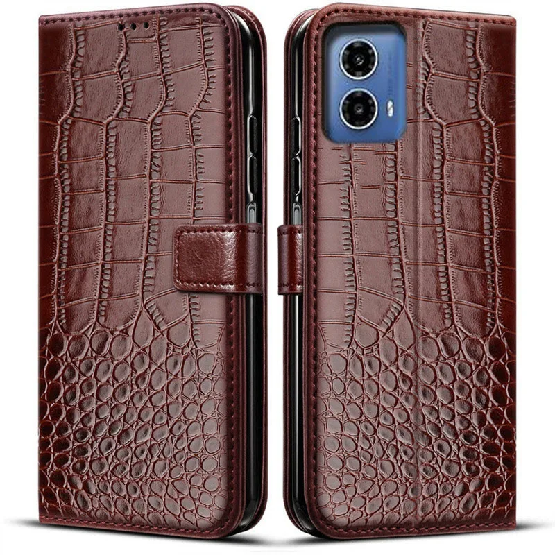 Luxury Wallet Magnetic Flip Leather Case For Motorola Moto G85 S50 Neo XT2427-3 XT2427-4 Shockproof Back Phone Cover