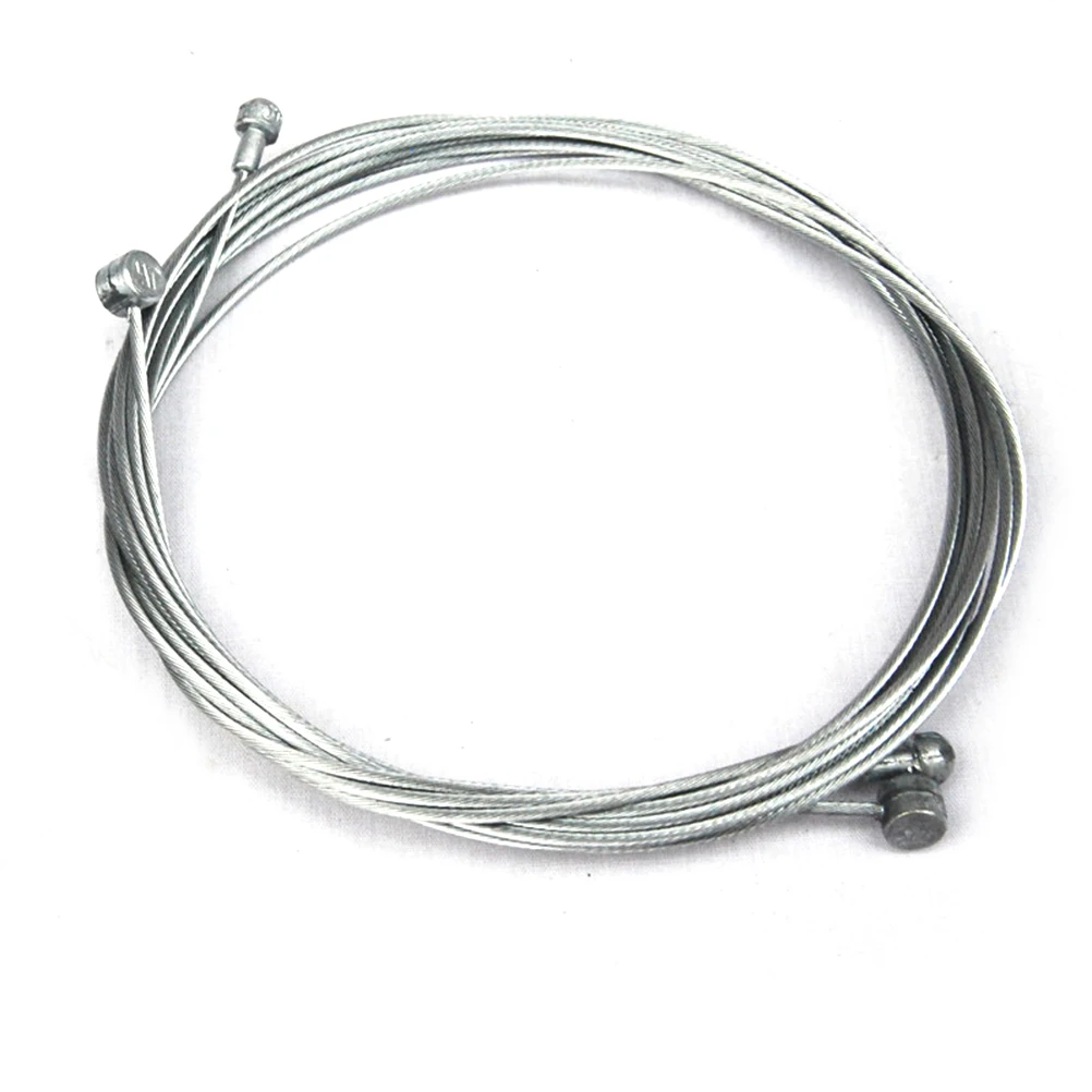 

Bike Brake Cable Housing Set Durable for Road Foldable Bikes Strong Metal Cable Front Rear Replacement Universal Brake