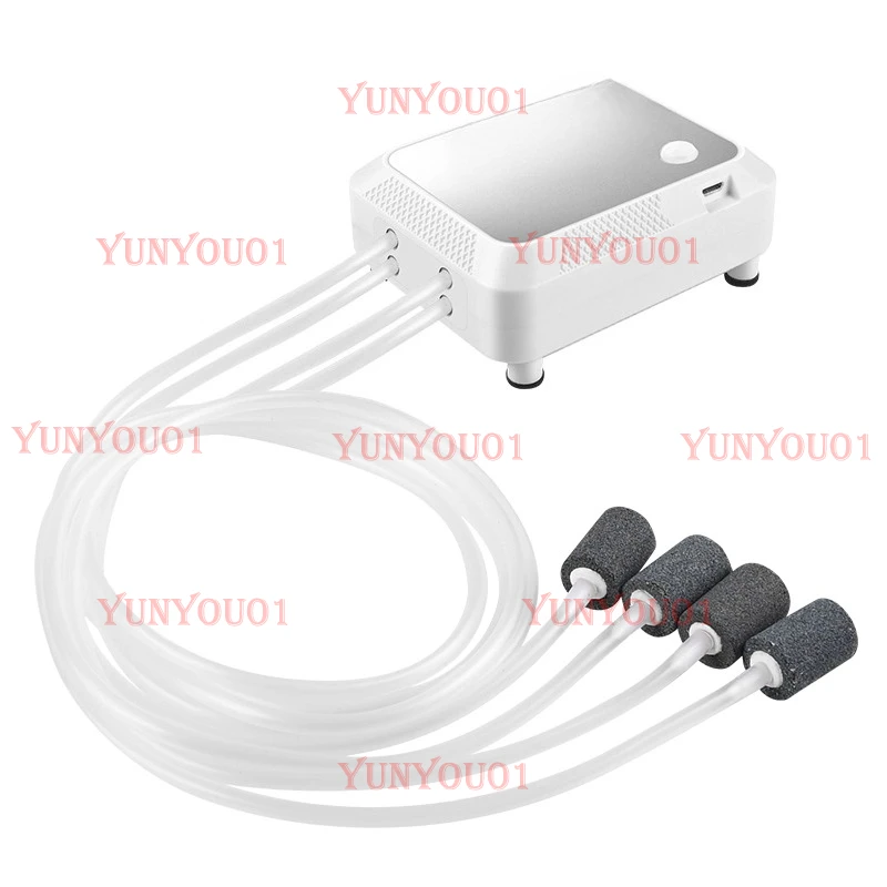 USB Charging Dual Use Small Home Aerator Mini Fish Farming Portable Oxygen Pump Fishing Outdoor Aerator Pump