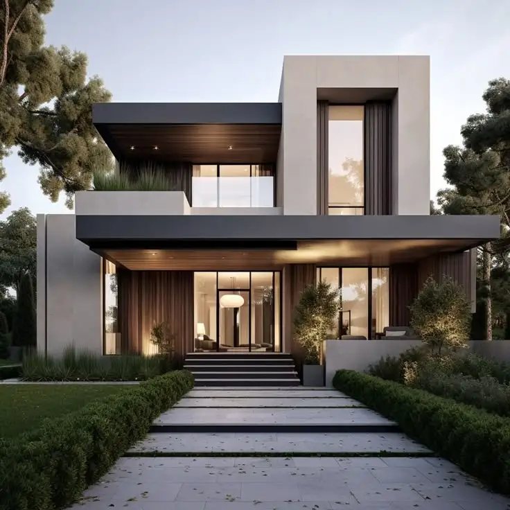 2 3 Bedroom Fully Furnished Light Steel Modern Luxury Design Steel Structure Prefab Villa