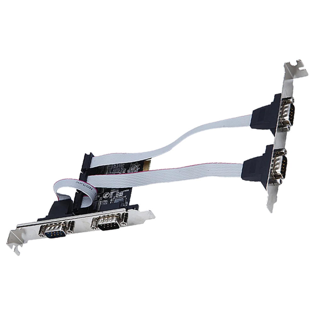 Scheda Com per computer seriale PCIe 4 Scheda di espansione 4-RS232 Asix99100