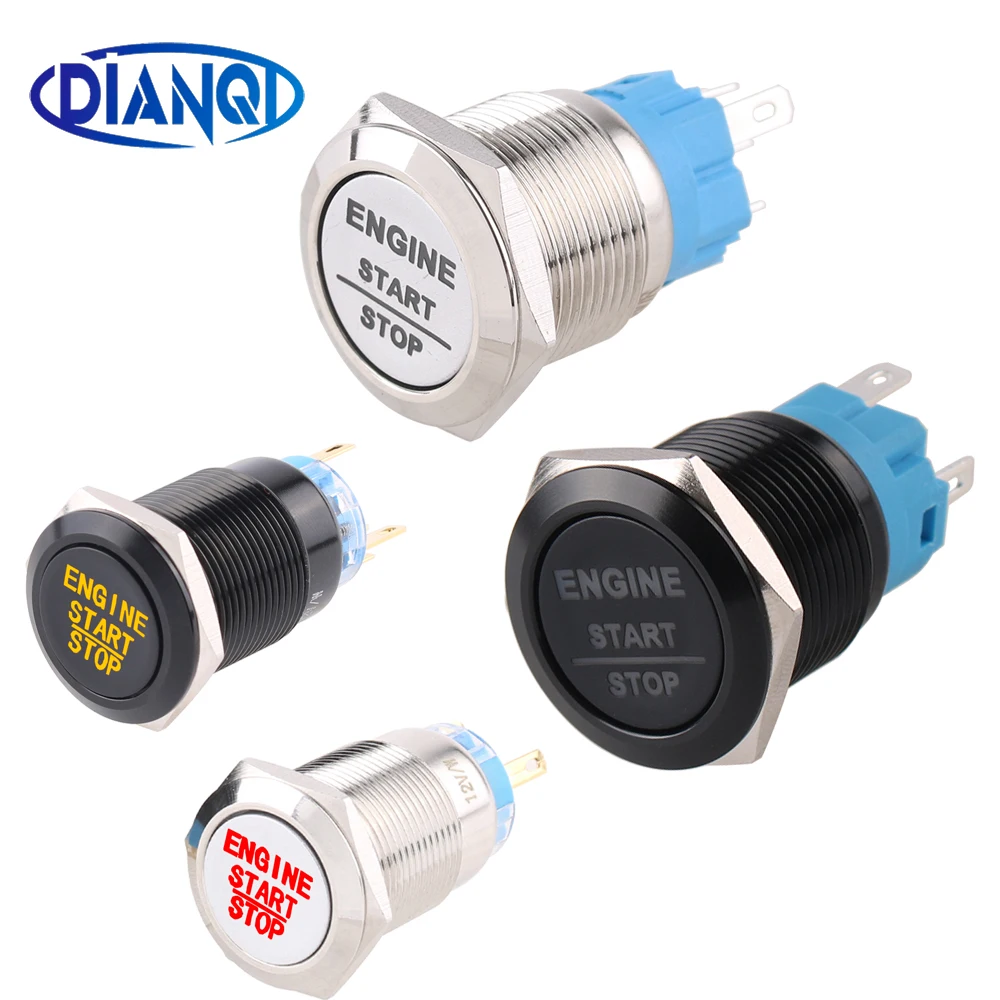 Why the 16/19/22mm Metal Button Keyless Ignition Start Switch with LED Light Is the Best Upgrade for Your Car’s Power System