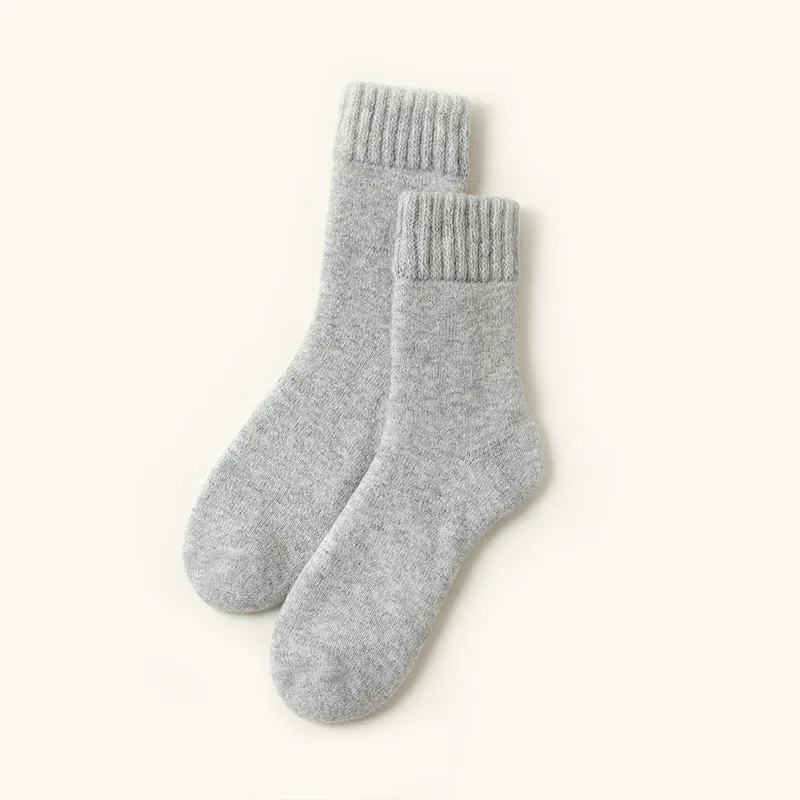 

Sock Leisure Athletic Sports Crew Dress Winter Thickened Wool Socks Women Angora Rabbit Thickened Warm Loop Warm Towel B2W115