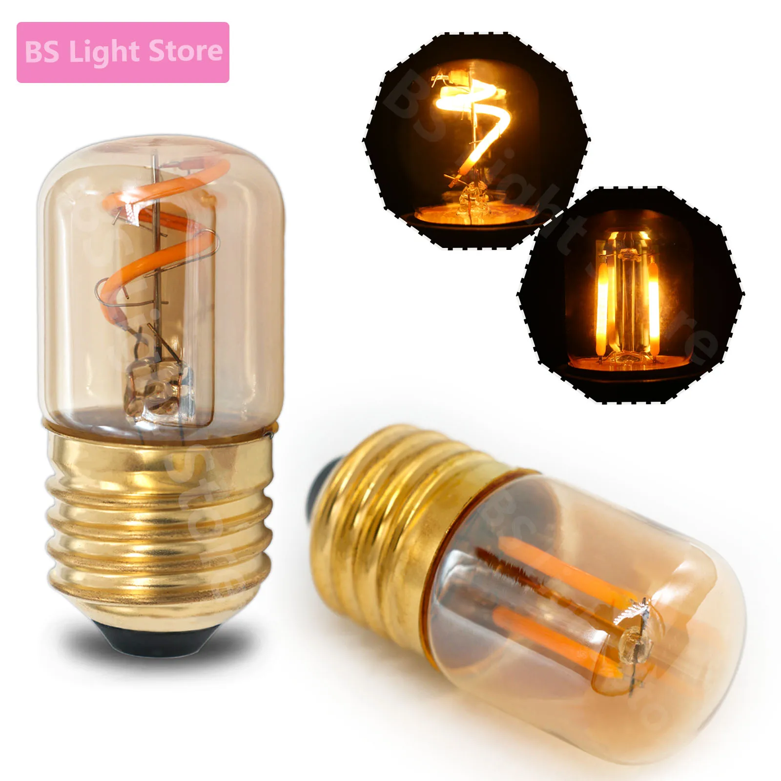 

Led Mini E27 screwa Bombillas AC 220V Теплый свет Эдисон коричневая стеклянная лампа T28 ретро праздничная светодиодная лампа накаливания декор комнаты