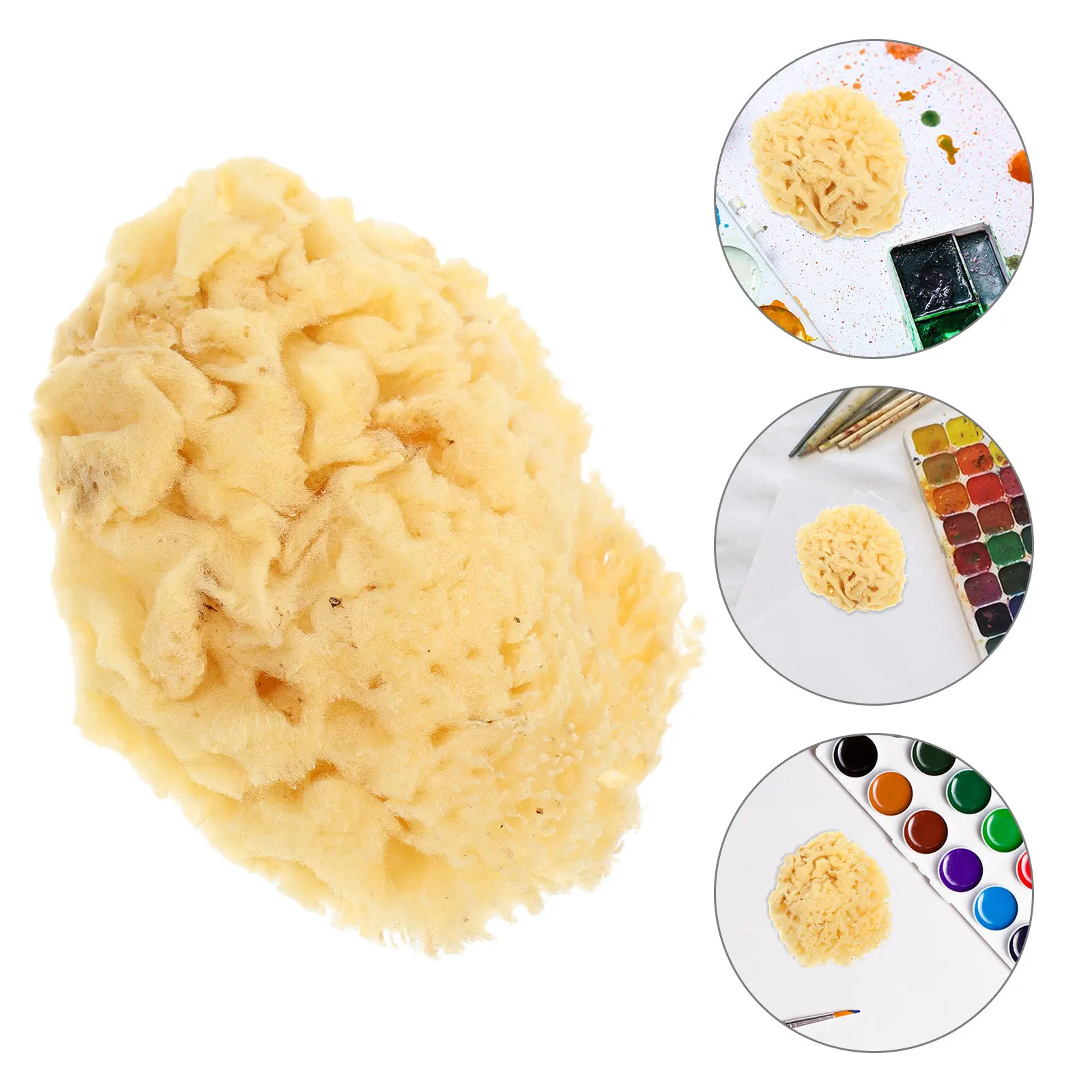 

Natural Sea Sponge Painting Tools Art Sponges for Painting Watercolor Artist Kids Painting Texture Painting Sponge Printing Tool