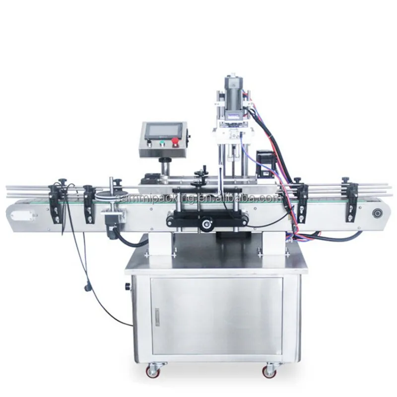High Efficiency Automatic Spray Pump Capping Machine for Daily Chemical