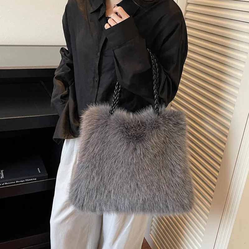 Thumbnail 3 - #56 Best Faux Fur Shoulder Bags to Buy In 2026