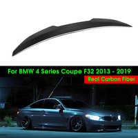 Real Dry Carbon Rear Lid Spoiler Boot Wing for BMW 4 Series 2 Door Coupe F32 2013-2019