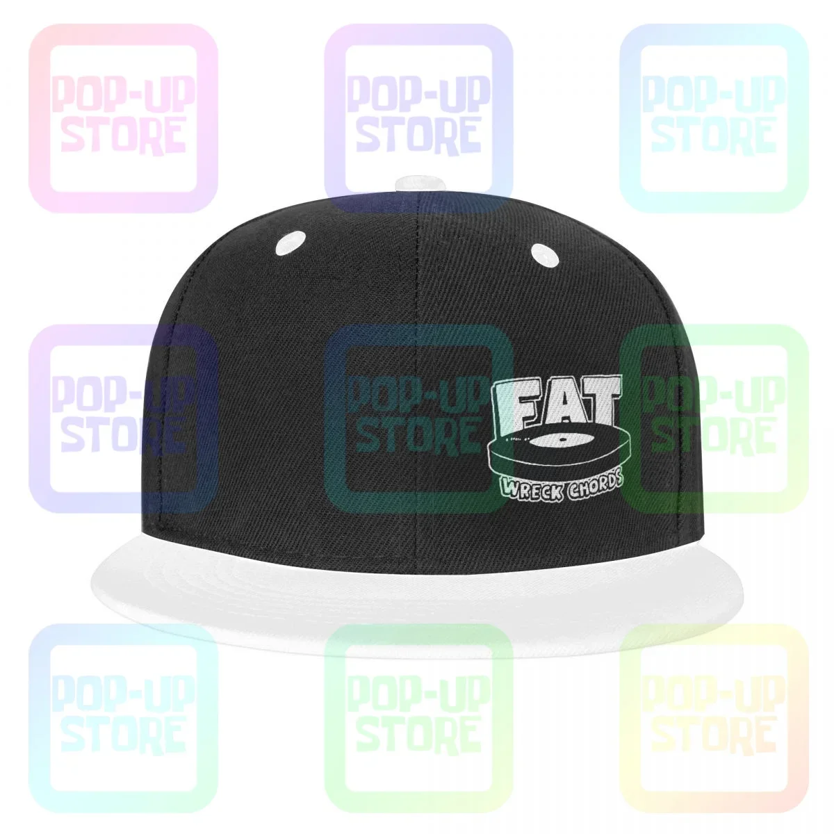 Fat Wreck Chords Snapback Cap Colorful Baseball Caps Gift Splicing Streetwear