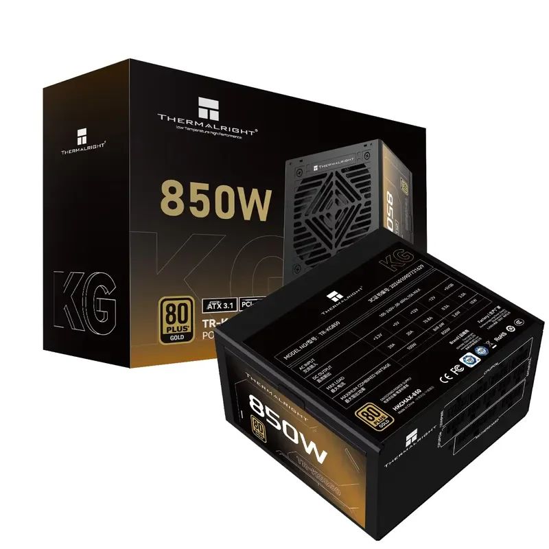 【CHIMU HOME】 850W ATX3.1 Gold Full Modular Power Supply for Desktop