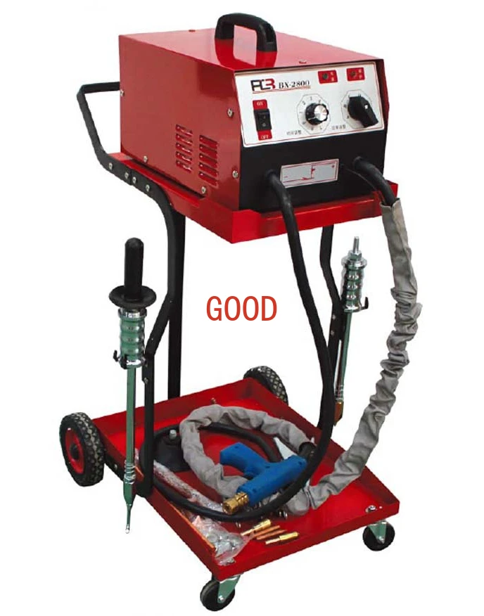 Máquina de reparación de chapa de cuerpo dividido inteligente para coche pequeño, máquina moldeadora, máquina de mesón BX2800