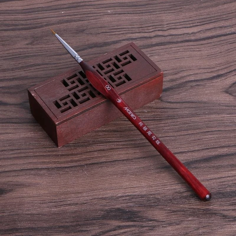 1 % in miniatura Dettagli per dettagli Brush Wolf Capelli Professionisti Dettagli fine 0 00 000