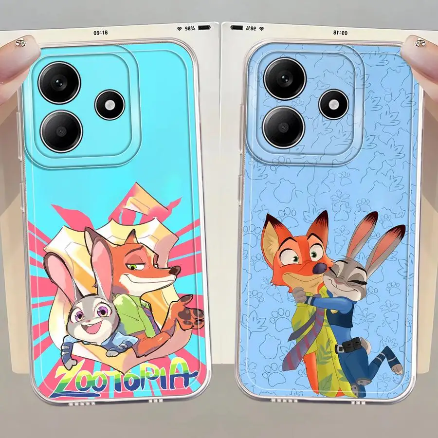 ديزني جودي نيك لينة غطاء الهاتف الحال بالنسبة ل Xiaomi Redmi ملاحظة 13C 12S 12 14C 9 9S 14 برو زائد 13 A4 10S 11S 11 #1