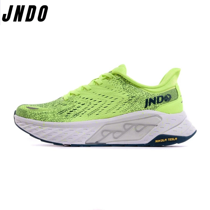

JNDO 2026 Летние белые кроссовки для бега по шоссе для мужчин, амортизирующие уличные спортивные кроссовки, мужские тренировочные кроссовки, летние кроссовки для бега, женская обувь