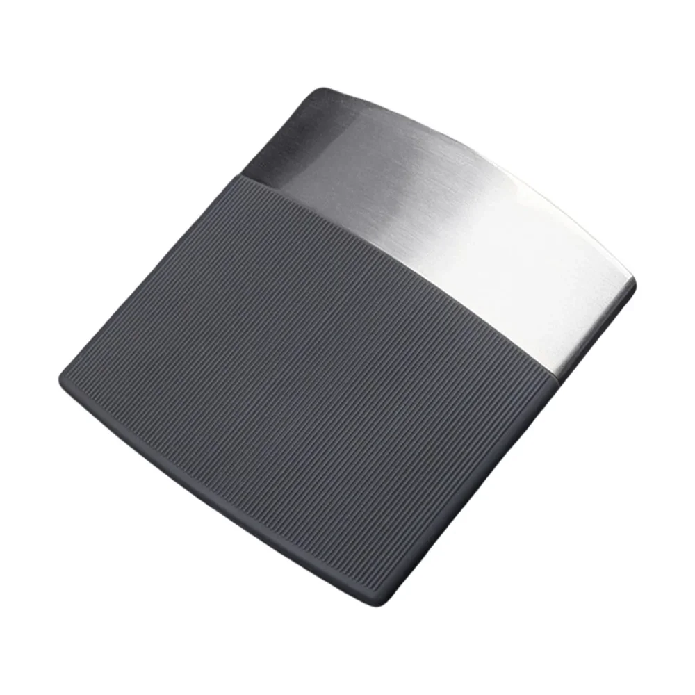 Men's Black Stainless Steel Business Cigarette Case Thin 10-Cigarette Box Holder for Stylish Smoking Accessories