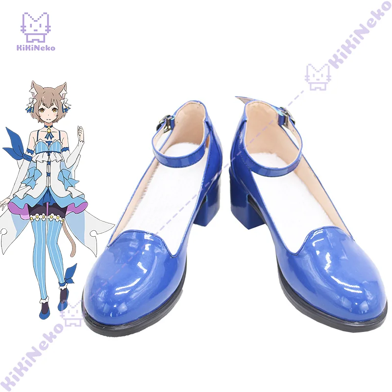 

Обувь для косплея Anime Re Zero Ferris, сапоги для косплея Ferris для вечеринок Comicon, для взрослых женщин и мужчин