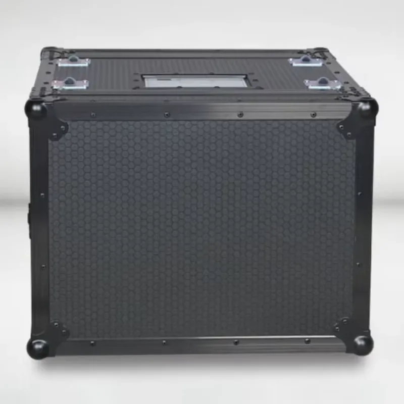 7U 19 Inch Rack Mount Flight Case with Ball Bearing Drawer for Audio Amplifier and Circuit Box Professional Equipment
