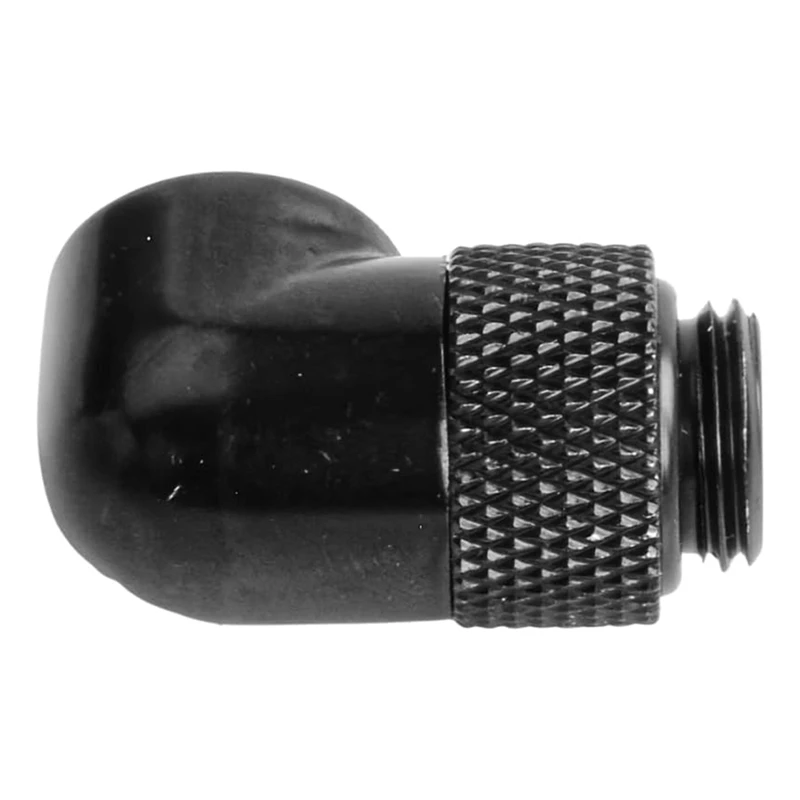

6pcs G1/4 Inch Thread Male to Female Extender Fitting,90° Rotary Fitting Adapter Connector for Computer Water Cooling-ABVP