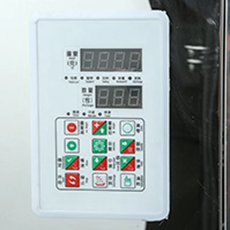 For Puffed Snacks Fried Chips Rice Crackers Popcorn Large Vibration Filler Particle Ganule Automatic Weighing Filling Machine