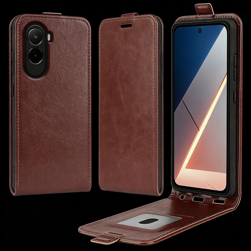 Vertical Flip Leath…