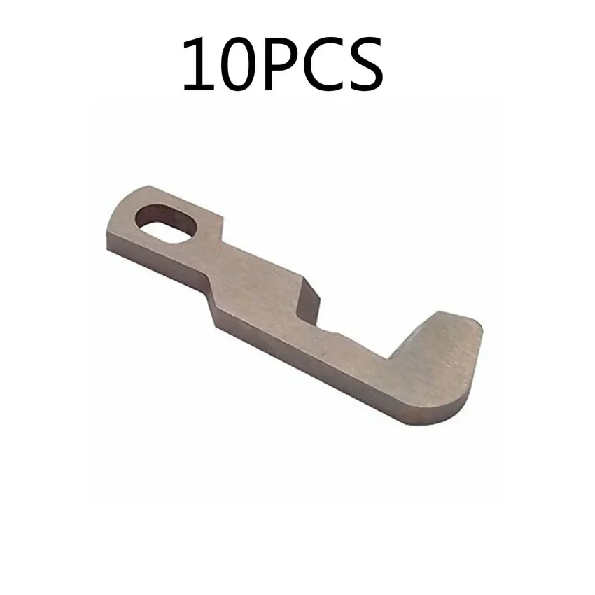

10pcs SEWING MACHINE PARTS KNIFE Upper Blade Serger Brother 730 730D 730DE 760 760D 760DE 925D 935D M760 #X75059-001