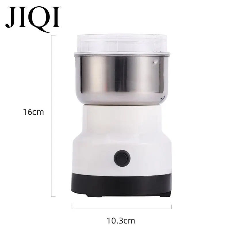 Multifunction 4-Leaf Blade Grinding Machine Electric coffee Grinder Cereals Nuts Beans Spices Grains Stainless steel Crusher US