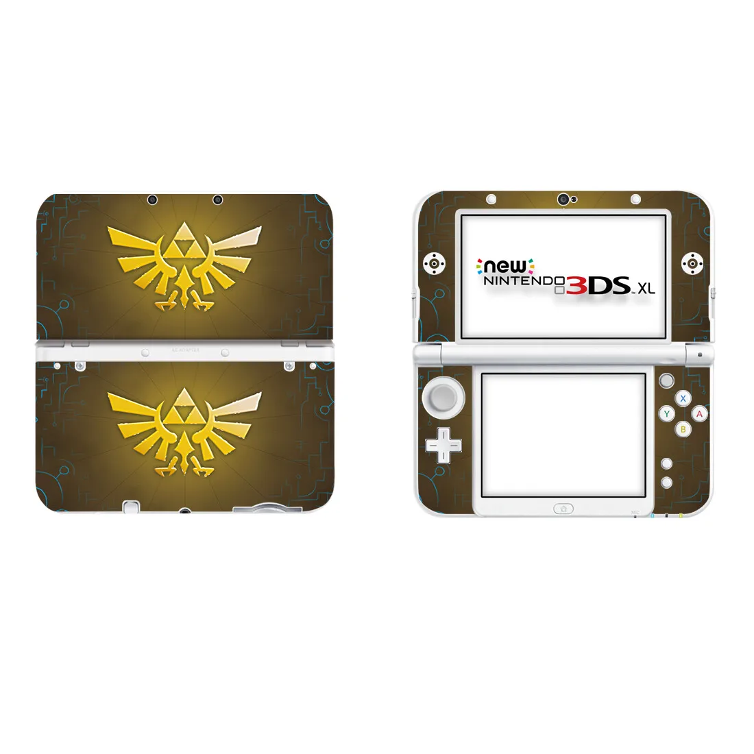 Новинка, наклейка с полным покрытием игры, наклейки для новых 3DS XL LL, наклейки, виниловый защитный чехол