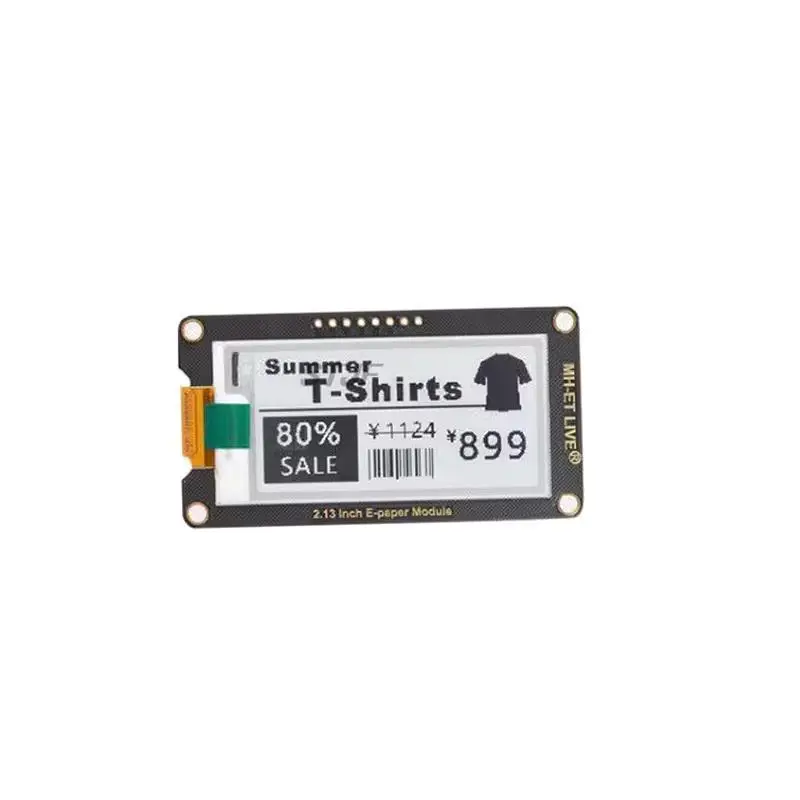 2.9" 2.9 Inch Epaper Module E-paper E-Ink EInk Display Screen SPI Support For Arduino UNO STM32 Raspberry PI ESP32