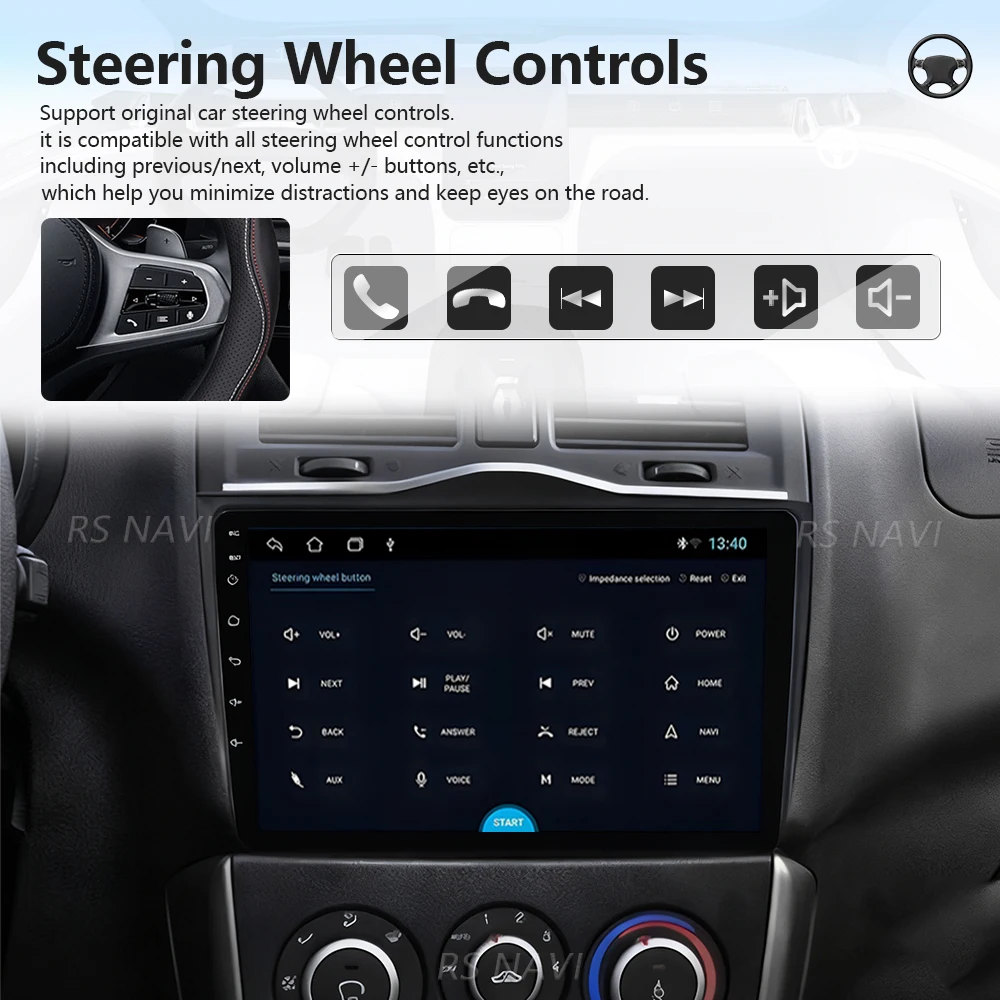 Plug and Play Android 16 Carplay Auto Qualcomm Screen Car Radio Player For LADA Granta 2018 - 2019 GPS Stereo 4G BT Multimedia