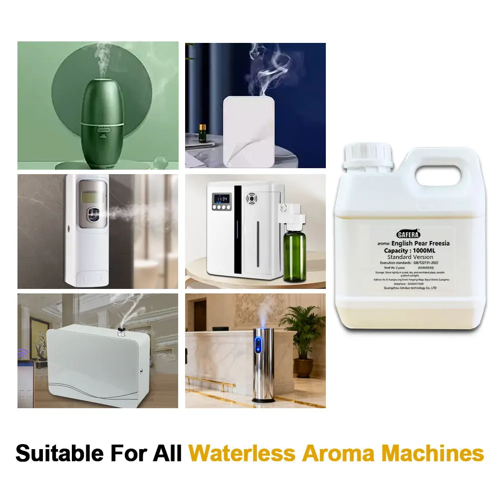 GAFERA 1000 مل (33.8 أونصة سائلة) جميع المواسم Zen Tea/Kempinski/Freesia Hotel Aroma Diffuser الزيوت العطرية - لجميع أجهزة الناشر بدون ماء