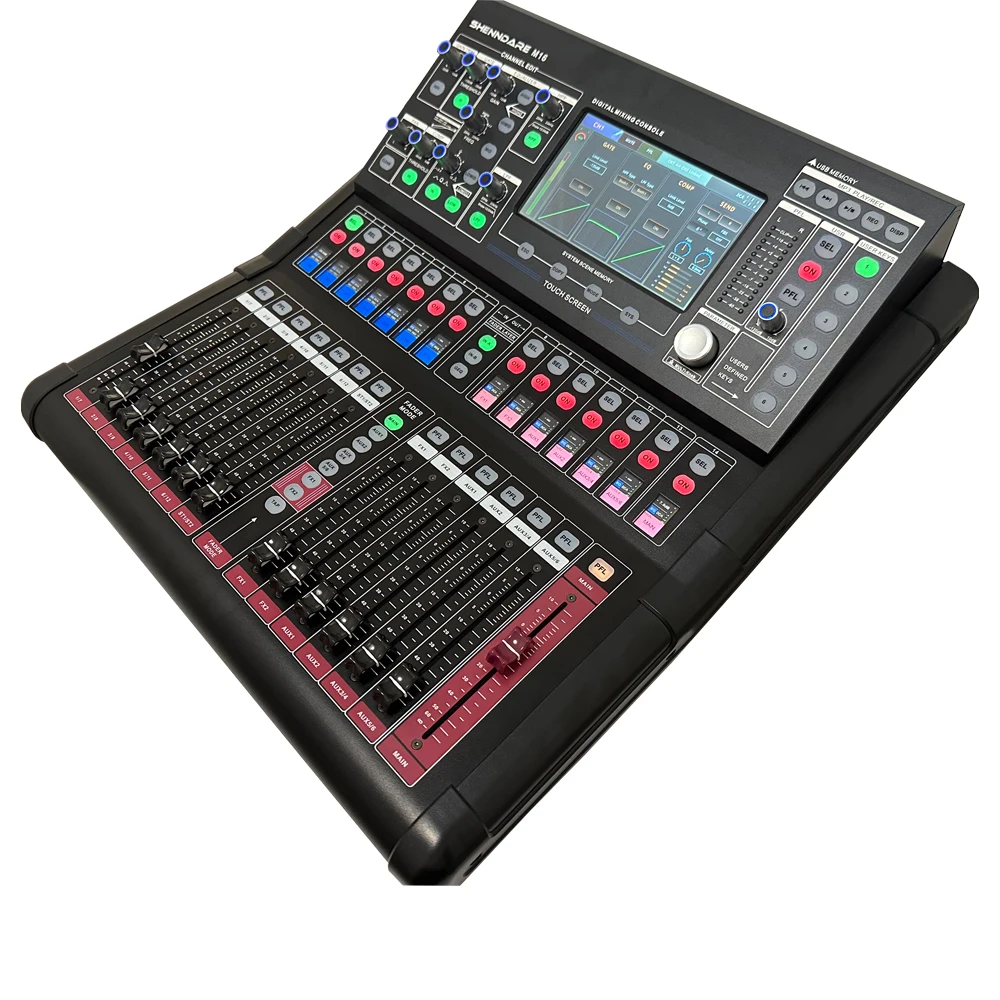 Consola M16, mezcla Digital, mezclador Digital profesional de 18 canales, consola de Audio DJ, sistema de mesa de sonido de Audio profesional